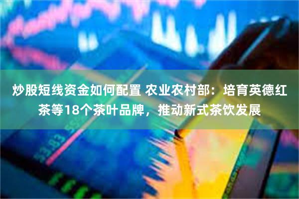 炒股短线资金如何配置 农业农村部：培育英德红茶等18个茶叶品牌，推动新式茶饮发展