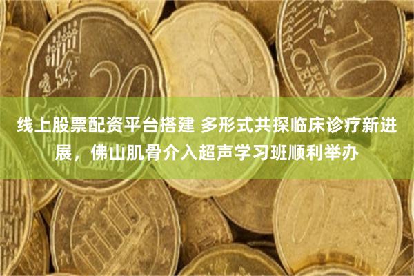 线上股票配资平台搭建 多形式共探临床诊疗新进展，佛山肌骨介入超声学习班顺利举办