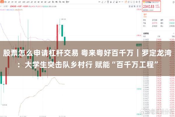股票怎么申请杠杆交易 粤来粤好百千万｜罗定龙湾：大学生突击队乡村行 赋能“百千万工程”