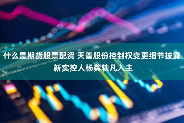 什么是期货股票配资 天普股份控制权变更细节披露 新实控人杨龚轶凡入主
