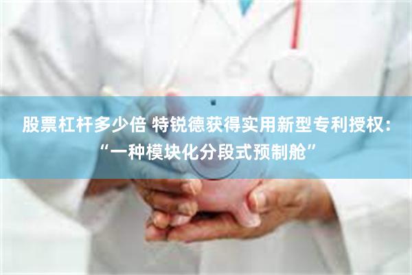 股票杠杆多少倍 特锐德获得实用新型专利授权：“一种模块化分段式预制舱”