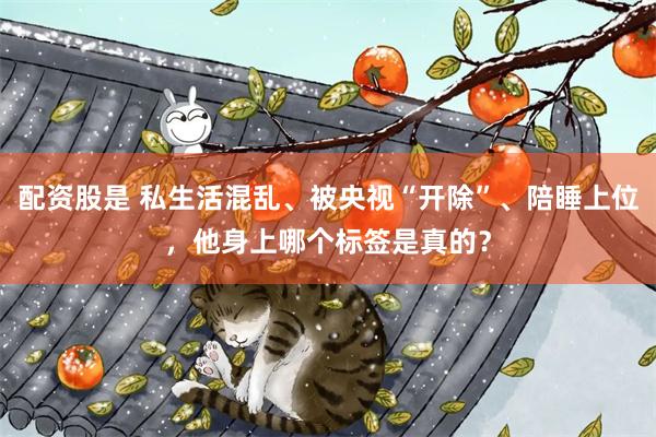 配资股是 私生活混乱、被央视“开除”、陪睡上位，他身上哪个标签是真的？