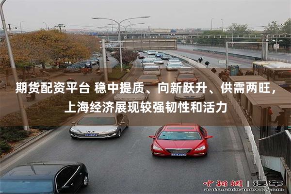 期货配资平台 稳中提质、向新跃升、供需两旺，上海经济展现较强韧性和活力