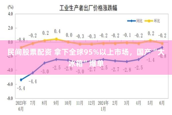 民间股票配资 拿下全球95%以上市场，国产“大冰箱”爆单