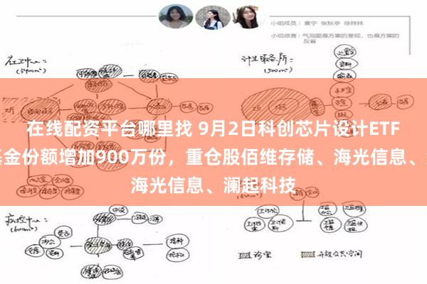 在线配资平台哪里找 9月2日科创芯片设计ETF易方达基金份额增加900万份，重仓股佰维存储、海光信息、澜起科技