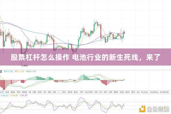 股票杠杆怎么操作 电池行业的新生死线，来了