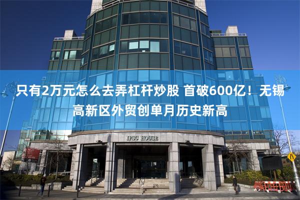 只有2万元怎么去弄杠杆炒股 首破600亿!无锡高新区外贸创单月历史新高
