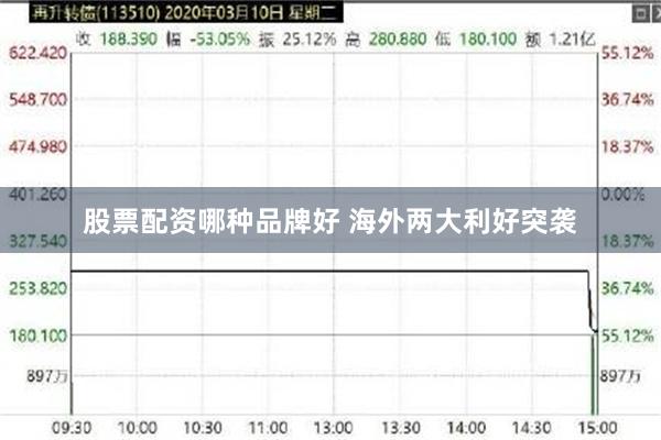 股票配资哪种品牌好 海外两大利好突袭