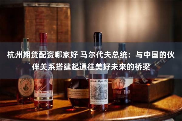 杭州期货配资哪家好 马尔代夫总统：与中国的伙伴关系搭建起通往美好未来的桥梁